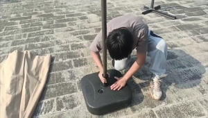 ร่มกลางแจ้งแบบเสาตรง ร่มระเบียง ร่มพักผ่อน ร่มชายหาด ร่มกันแดด ร่มกันฝนแบบถือ ร่มโฆษณา 3*3M