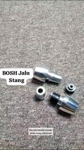 Paket Jalu Stang + Bosh Jalu Bandul Stang Crome Universal Semua Stang Standar Pipa