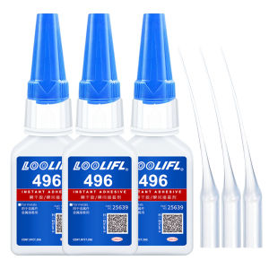 LOOLIFL20g 496 multifunctional adhesive is suitable for metal plastic toys shoes ceramics DIY handicrafts and daily repairs