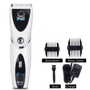 Codos CP8000 Powerful Electric Pet Clipper Dog Hair Trimmer Silver Rechargeable Sharp Dog Hair Clipper Dog Grooming Haircut Shaver Machine