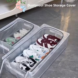 ZHIZHILIANYU | Dustproof Foldable Shoe Storage Box