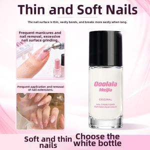 Ooolala Meijia | New Protein Nail Protector Thin & Soft Nails Care Brightening