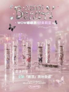 Flortte Mirror Shine Lip Paint: Long-Lasting Color & Non-Stick Lip Glaze