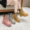 Platform Heel Women's Boots. 