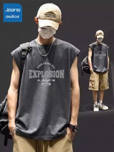 Jeanswest | Áo Ba Lỗ Nam Mùa Hè Cotton Rộng Thoáng Khí Thể Thao Thường Ngày