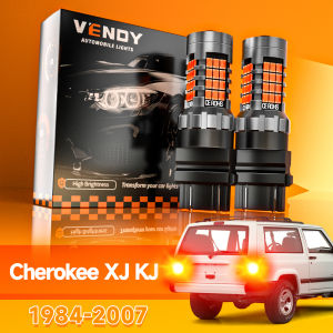 2pcs For Jeep Cherokee XJ KJ 1984-2007 LED Brake Light 1996 1997 1998 1999 2000 2001 2002 2003 2004 2005 2006 Canbus Accessories