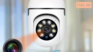 V380 PRO CCTV Camera: Connect to Cellphone & Enjoy 360 Degree Night Vision