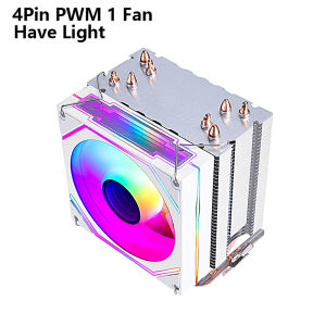 XUANFENG Compatible LGA2011 115x 1200 2066 x79 x99 AMD AM4 PC Cooler CPU Fan 2/4/6 Heat pipe 4pin/PWM Air-cooled Colorful lamp
