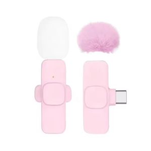 Wireless Microphone Lapel Lavalier Professional Tie Mic Dual Buttonhole For iPhone Android Mobile Cell Phone PC Microphon Micro
