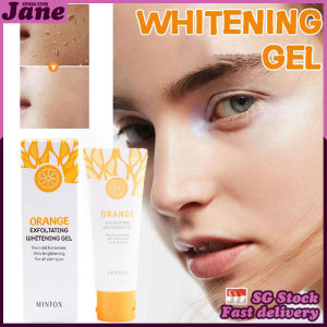 🎈𝗦𝗚 𝗦𝗧𝗢𝗖𝗞🎈 MINTOX Orange exfoliating whitening gel / Body scrub Facial scrub / Moisturizing whitening Acne blackhead remover 去角质磨砂膏