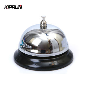 KIPRUN Call Bell Metal Anti-Rust Construction Desk Bell Service Bell for Hotels Schools Restaurants Kitchen Shop Hospitals Desk Service Bell
