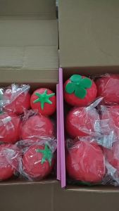 /Kb/ Strawberry Stress Ball Toy Super Soft Building Block Filling Squeeze Fidget Toy ASMR Sensory Anti Stress Toys Creative