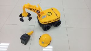 Ching Ching Kereta Jengkaut Mainan Kanak  2-in-1 Children Kids Ride-on Excavator Gift Set Set Hadiah Made in TAIWAN Premium Quality  (Ready Stock)