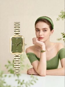 OLEVS | Vintage Luxury Fashion Womens Watch Square Design
