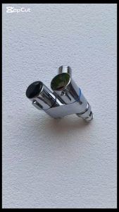 [ FERRUM ] Kran Air Cabang Keran Air Shower 1/2" Sambungan Mesin Cuci Stainless Anti Karat A-12929C