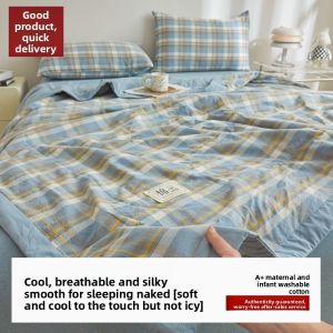 HAOMIAN | Dormitory Summer Cooling Cotton Comforter Machine Washable