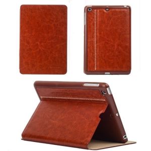 bao da KaKu cho ipad mini 1 mini 2 và mini 3 tích hợp chân đế từ tính tắt mở cảm ứng máy giá rẻ BH 12 tháng
