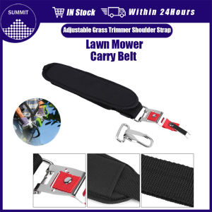 Adjustable Nylon Grass Trimmer Shoulder Strap Lawn Mower Belt Single Harness with Fasting Release Clip