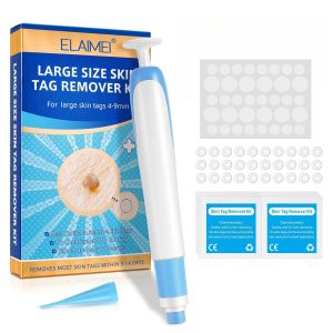 Large Single Head Auto Skin Tag Removal Kit For Large Skin Tags 4-9mm With Cleansing Swabs Home Use Face Skin Care Tool