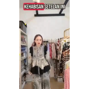 Promo Beli 1 Gratis 1 Setelan Premium Rayon / OneSet NIKITA / OneSet RAYON PREMIUM / OneSet VIRAL / Setelan Celana Kulot / Setelan Babydoll