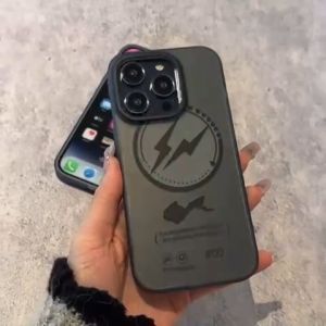 NEW ELEGANT Case !! PIKACHU FRAGMENT BLACK MATTE TRANSPARAN SOFTCASE IP 14PROMAX 14PRO 14 13PROMAX 13PRO 13 12PROMAX 12PRO 12