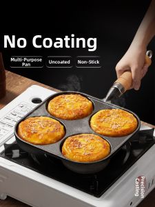 ZHENMIAO | Egg Patties Maker Non-stick Pan 4-hole