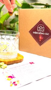 [30 gói] - Trà bổ máu ích huyết Diệm Hồng Các trà bổ huyết đẹp da giảm mụn thanh nhiệt mát gan thành phần thiên nhiên