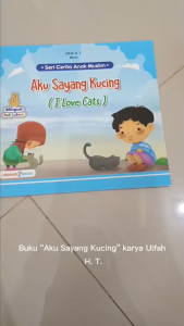 buku aku sayang kucIng ( i love cat ) - seri anak muslim