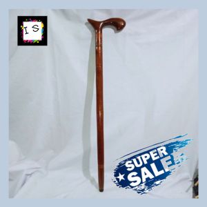 TONGKAT KAYU JATI ASLI / Alat Bantu Orang Tua jalan Bahan Kayu Jati Asli Original