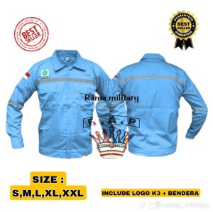 Kameja safety/kameja kerja proyek/seragam kerja safety