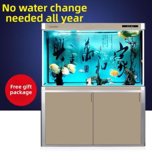 Sunsun | Automatic Water Change Proof Ultra Clear Filtered Fish Tank