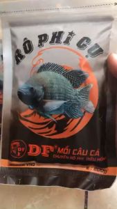 Mồi Câu Cá Rô Phi Cụ DF Chuyên Rô Phi Diêu Hồng