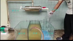 CHUANGCHAO 1000-3000L/H stainless steel whole house water purifier ultrafiltration detachable hand wash