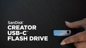 SanDisk Creator USB-C 3.2 Flash Drive CZ75C 256GB/512GB/1TB