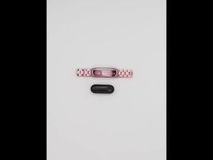 Jbaili | For Xiaomi Mi Band 7 6 5 4 3 Stainless Steel Metal Strap For Mi Band 5 6 7 Bracelet Replacement Wristbands for Miband 4 3 Strap