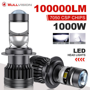 H4 H7 H11 LED Headlight Mini Lens Projector H9 9005 9006 Auto LED Headlight Bulbs Low Beam Canbus Bulb For Car/Motor 12V 24V