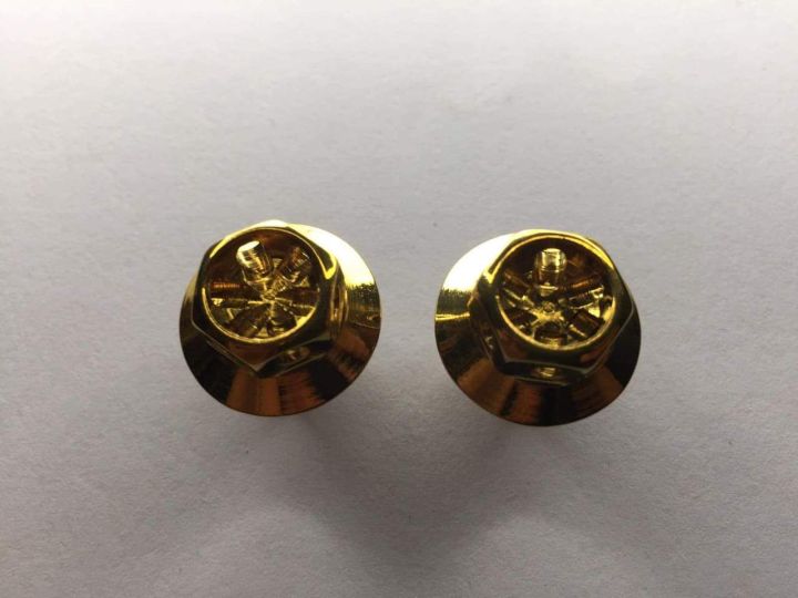 BOLT SIDE MIRROR CAP GOLD(PAIR)YAMAHA Lazada PH