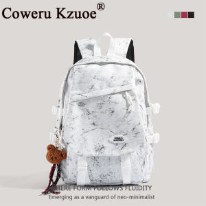 Stylish Dark Pattern Backpack Large Capacity