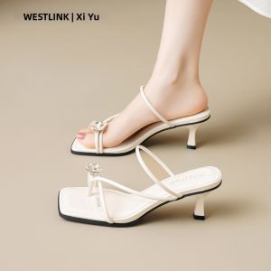 Stylish French Summer Dress Heels