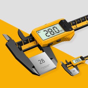 RA 2Pcs Depth Gauge Caliper High Precision Electronic Vernier Ruler for Jewelry Beads Woodworking AR