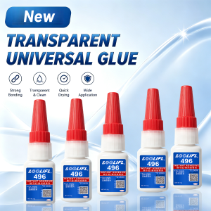 Fast Setting Super Glue All Purpose Instant Adhesive Transparent Strong Bond For Projects Home Repairs Metal Plastic Wood DIY