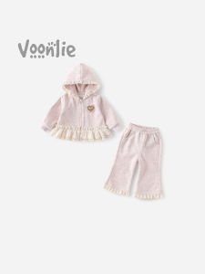 VOONLIE | Bộ Quần Áo Thời Trang Cho Bé Gái Mùa Thu & Xuân