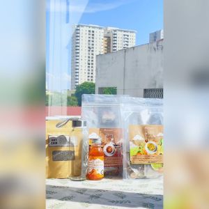 Set 60 gói trà gạo lứt đỗ đen và trà detox trái cây thương hiệu Mộc Hương Sơn hương vị thơm ngon dễ uống.