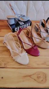 ABBUSHOES AJ 52 SENDAL HAK TAHU TALI WANITA VINCI 5 CM