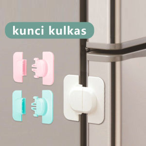 BEVAVAR Kunci safety lock /serbaguna pengaman pintu kulkas anak pengunci /baby safety lock