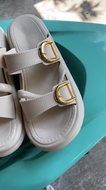 Sandal Wanita Wedges Kekinian Sandal Jelly Wanita Tinggi Sandal Fuji Wanita Korea