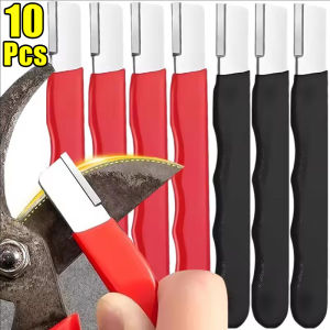 10/5pcs Mini Portable Knife Sharpener / Professional Garden Tool Sharpener / Alloy Steel Manual Grinding Sharpener / Manual Knives Grinding Sharpener