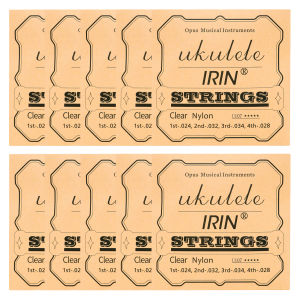 IRIN Ukulele String U106/U107 Ukulele Black White Nylon Strings 4 String Hawaiian Guitar Strings Guitar Accessories And Parts