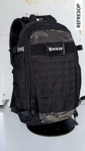 REFRESOP Original PX621 Tas Army Ransel Tactical Backpack - Black Camouflage