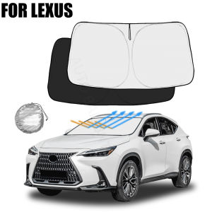 For Lexus NX RX ES 2019-2025 Car Windshield Sunshade Cover Front Window Sun Shade Visor Car Interior Accessories UV Protection